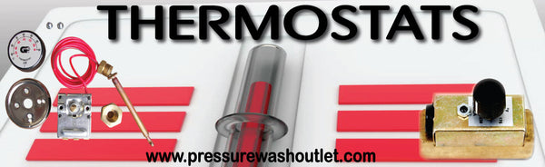 PRESSURE WASH BURNER THERMOSTATS